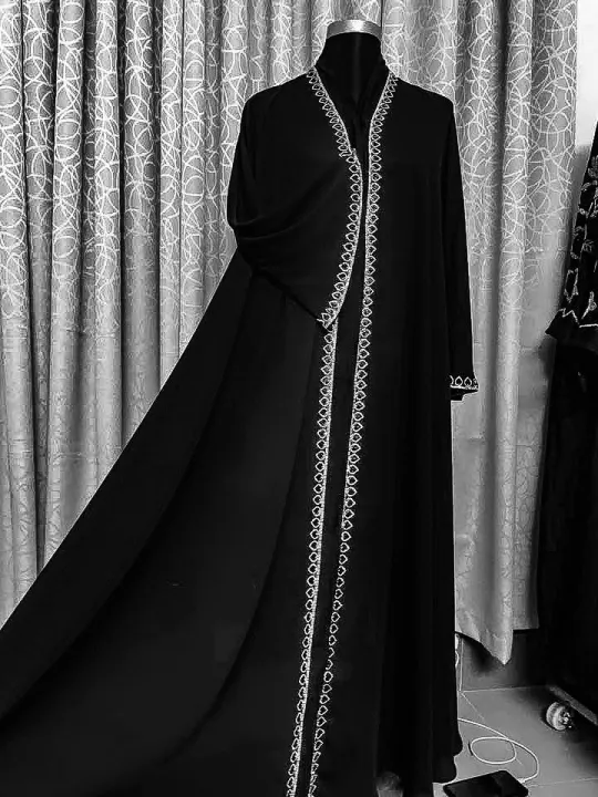 cerry embroidery 200+ gher abaya