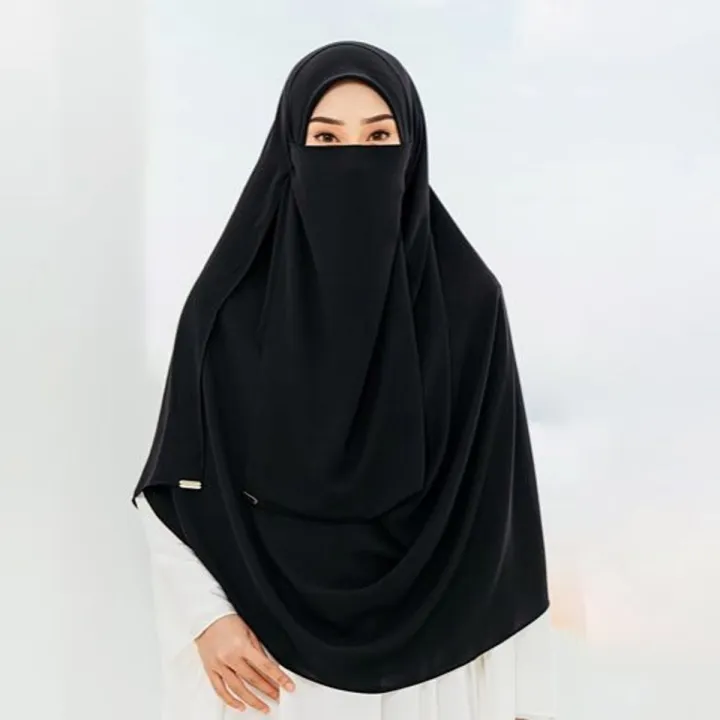 Instant ready hijab with Niqab